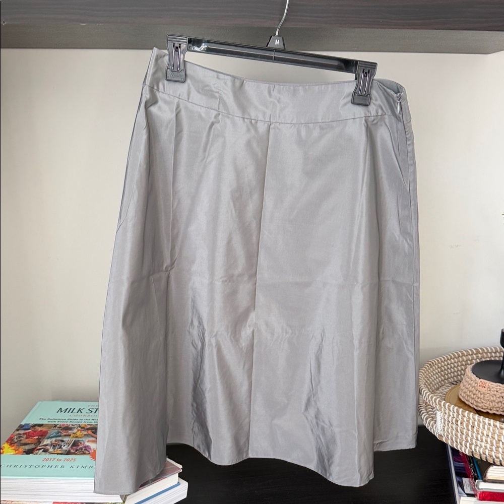 Elegant Gray Women's Skirt